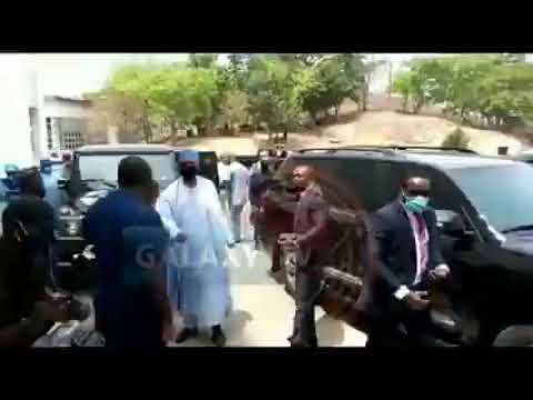 Bidiyo: Yayin da Bukola Saraki ya ziyarci Cif Obasanjo