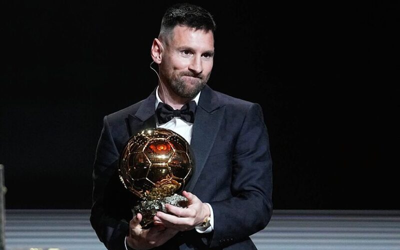 Messi ya lashe kyautar Ballon d’Or karo na takwas