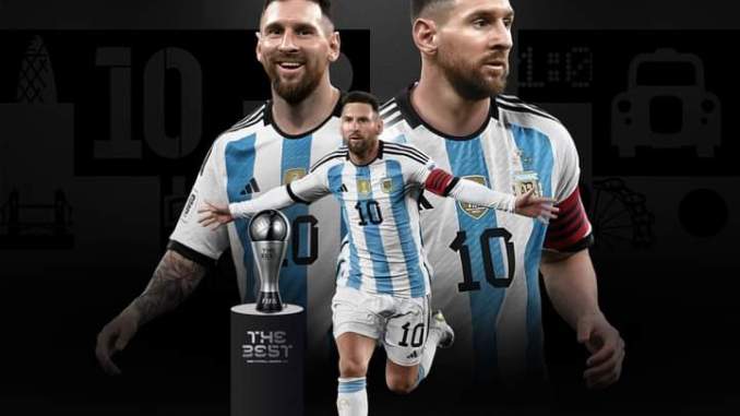 Messi ya lashe kambun “Gwarzon Ɗan Wasan” shekara na FIFA